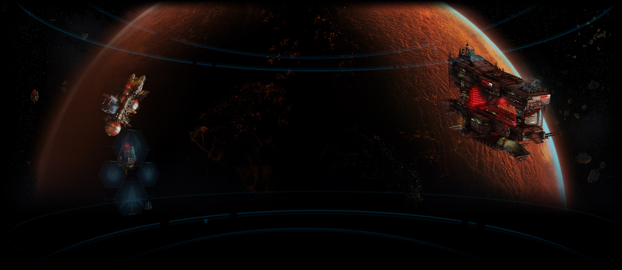 MMO station above Mars