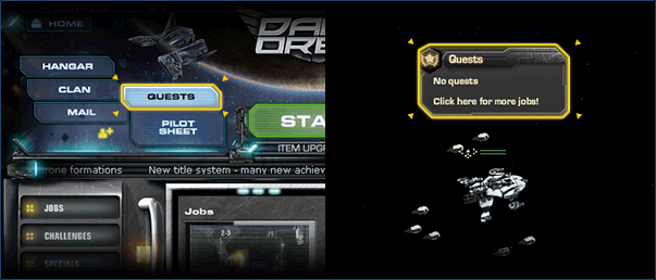 Mission interface